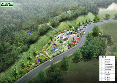 경주 외동 모화리 관공농원